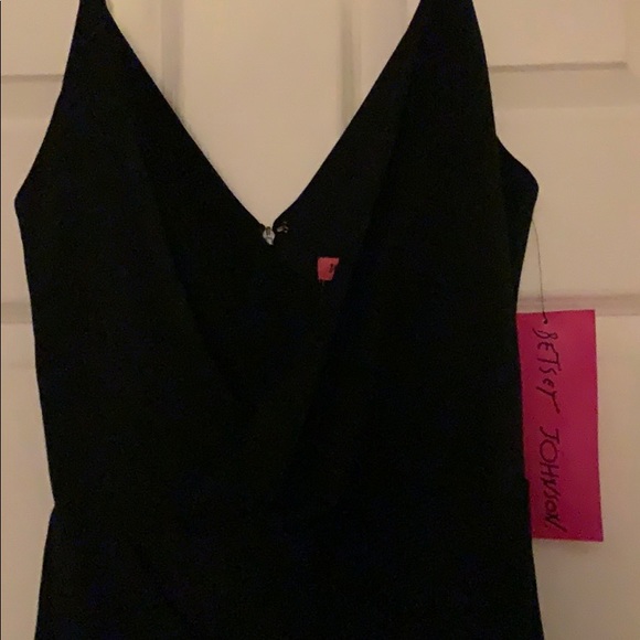 NWT Betsey Johnson black cocktail dress - Picture 4 of 5